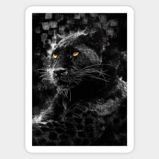 Black Panther vector Sticker